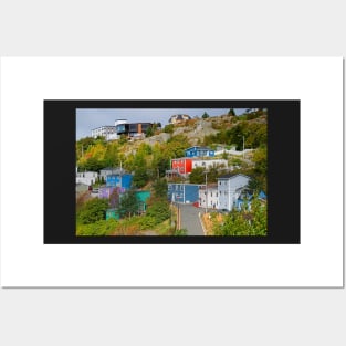 Colourful Houses, St. John's Newfoundland Posters and Art